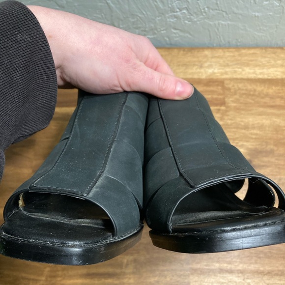 *SOLD* Shellys London Leather Mules - Picture 6 of 6